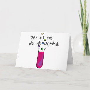 Spielen mit Chemikalien Karte