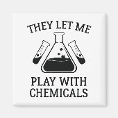 Spielen mit Chemikalien Magnet (Vorne)