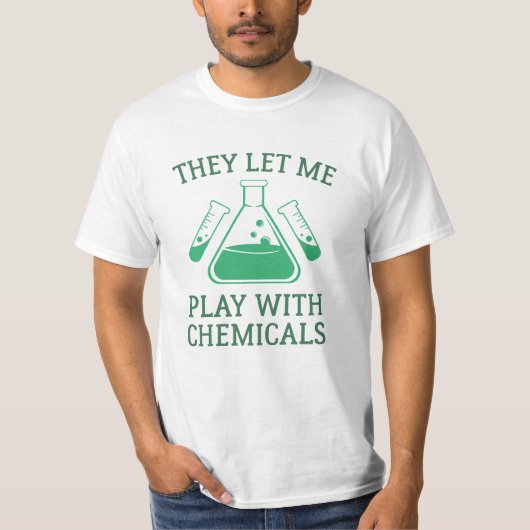 Spielen mit Chemikalien T-Shirt (Vorderseite)