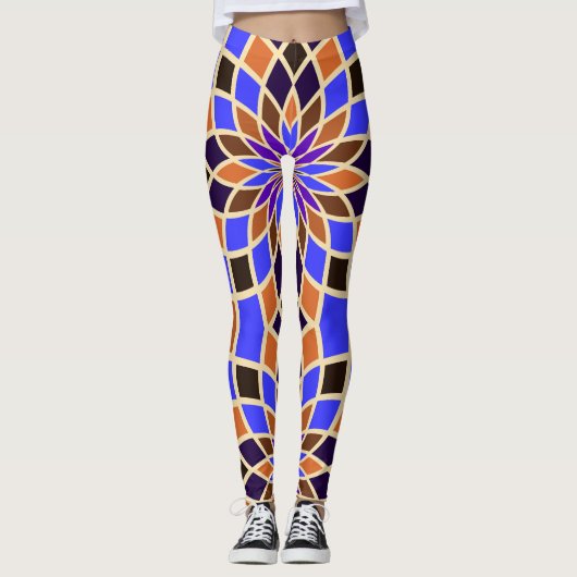 Spielen mit Farben Leggings (Vorderseite)
