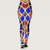 Spielen mit Farben Leggings (Rückseite)