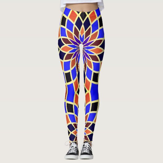 Spielen mit Farben Leggings (Vorderseite)