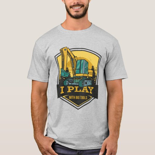 Spielen mit großen Tools T-Shirt (Vorderseite)