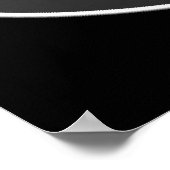 Spielen mit Herzbasketball-Poster Poster (Ecke)