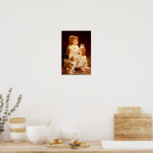 Spielen mit Kitten - Drucken Poster (Küche)