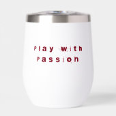 Spielen mit Passionswasserflasche (Vorderseite)