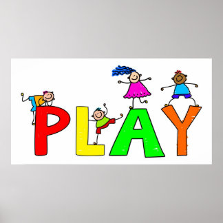 Spielen Poster