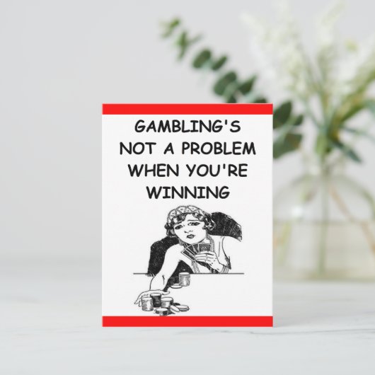 SPIELEN POSTKARTE (Stehend Vorderseite)