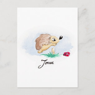 Spielen Postkarte
