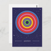 spielen postkarte (Vorne/Hinten)