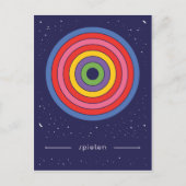 spielen postkarte (Vorderseite)