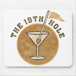 Spielen Sie 19. Loch-T - Shirts und Geschenke Golf Mousepad