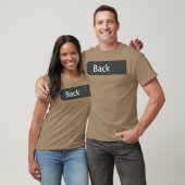 Spielen Sie auf den Vätern zurück auf der Rennstre T-Shirt (Unisex)