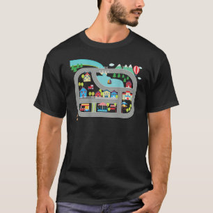 Spielen Sie Autos auf der Rennstrecke T T-Shirt