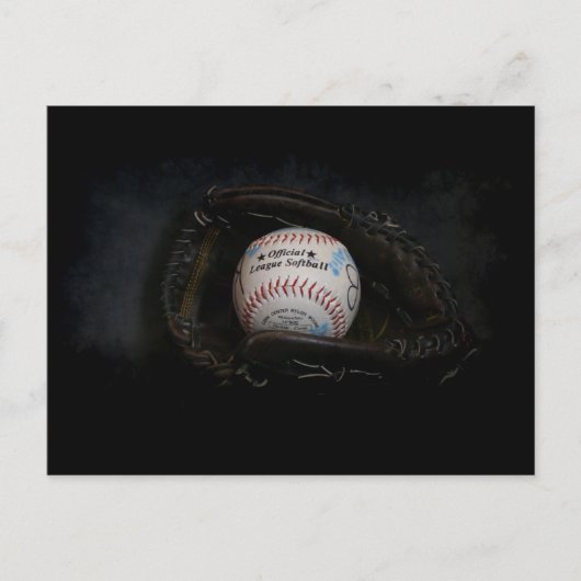 Spielen Sie Ball! Postkarte (Vorderseite)