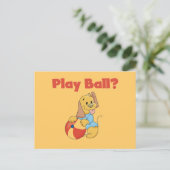 Spielen Sie Ball Tshirts und Geschenke Postkarte (Stehend Vorderseite)