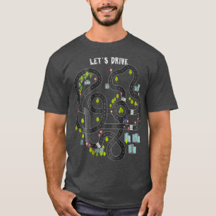 Spielen Sie Cars auf Daddys Back Gift für Vater M T-Shirt