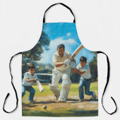 Spielen Sie Cricket Digital Art Schürze (Vorderseite)