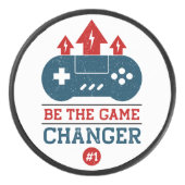 Spielen Sie das Spiel ab #1 Eishockey Puck (Vorderseite)