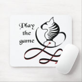 Spielen Sie den GAME Bull Terrier Mousepad (Mit Mouse)