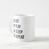 Spielen Sie die Black Art Tasse mit einem Sleep-Sl (Vorderseite Links)