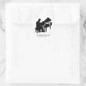 Spielen Sie die Frankensteinway! Runder Aufkleber (Tasche)