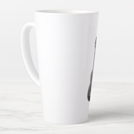 Spielen Sie die Gitarre, wie es kein Morgen gibt Milchtasse (Linke Ecke)