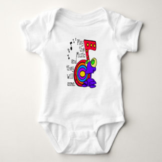 Spielen Sie die Musik.. Baby Bodysuit Baby Strampler