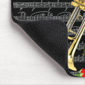 Spielen Sie die Musik. Mousepad (Ecke)