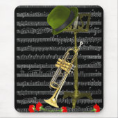 Spielen Sie die Musik. Mousepad (Vorne)