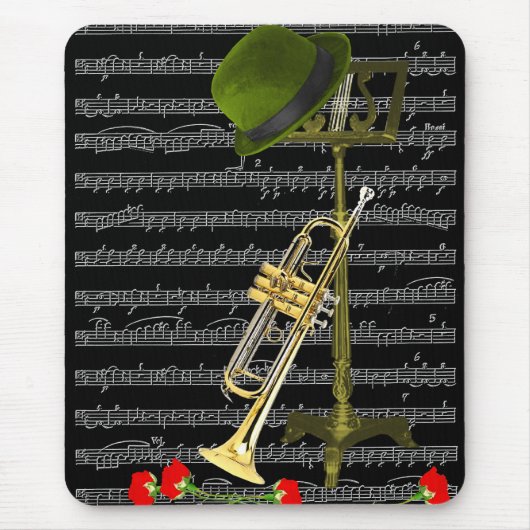 Spielen Sie die Musik. Mousepad (Vorne)