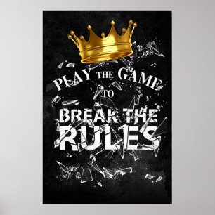 Spielen Sie die Spielregeln brechen - King-Modus Poster