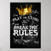 Spielen Sie die Spielregeln brechen - King-Modus Poster (Vorne)