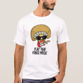 Spielen Sie diese Fungi Music Funny Mushroom Pub T-Shirt (Vorderseite)