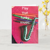 SPIELEN SIE DIESE FUNKY MUSIC - ES IST "IHR GEBURT KARTE (Gelbe Blume)