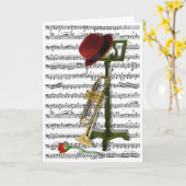 Spielen Sie diesen Jazz Karte (Gelbe Blume)