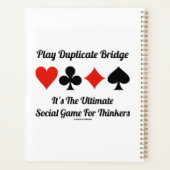 Spielen Sie Duplikate Bridge Ultimate Social Game  Planer (Rückseite)