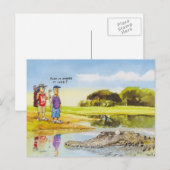 Spielen Sie es dort, wo es liegt Postkarte (Vorne/Hinten)