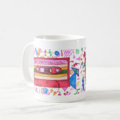 Spielen Sie etwas Cooles Mixtape Art Slogan Kaffeetasse (Vorderseite Links)