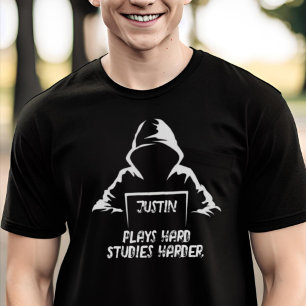 Spielen Sie fleißig studieren Harder cool Chic T - T-Shirt