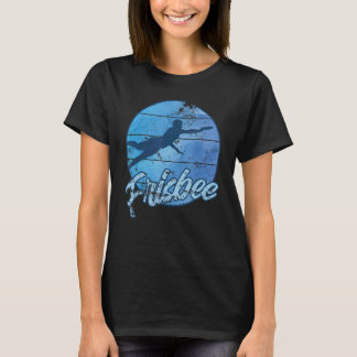 Spielen Sie Frisbee am Strand mit Freunden T-Shirt
