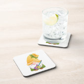 Spielen Sie Gitarre auf einem Getränkeuntersetzer (Rechte Seite)