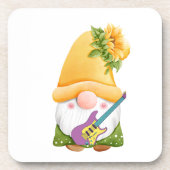 Spielen Sie Gitarre auf einem Set der Getränkeküst Getränkeuntersetzer (Vorderseite)