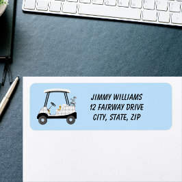 Spielen Sie Golf Cart mit Bier und Hot Dog