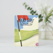 Spielen Sie Golf! Das ist gut für dich! (Stehend Vorderseite)