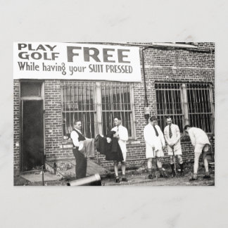 Spielen Sie Golf kostenlos (während Sie Ihren Anzu Einladung