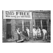 Spielen Sie Golf kostenlos (während Sie Ihren Anzu Poster (Vorderseite)