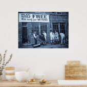 Spielen Sie Golf kostenlos (während Sie Ihren Anzu Poster (Küche)