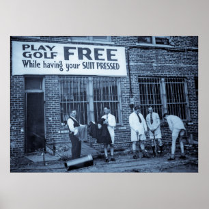 Spielen Sie Golf kostenlos (während Sie Ihren Anzu Poster