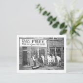 Spielen Sie Golf kostenlos (während Sie Ihren Anzu Postkarte (Stehend Vorderseite)